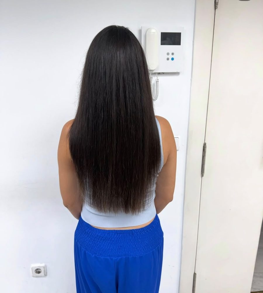 Melena larga